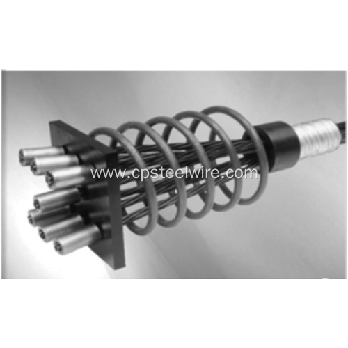 YMP Dead-end anchorage for pc strand